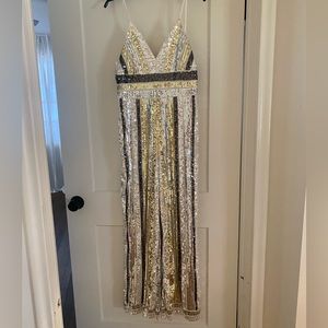 Express sequin jumpsuit - size M